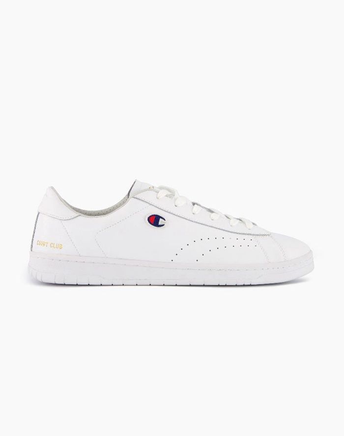 Champion Club Court Colour Back Tab Sneakers Heren - Wit - Belgie 1984ZIRKP